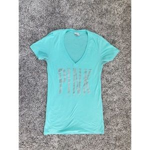 PINK | V-Neck T-Shirt